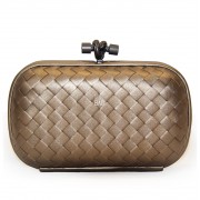 Clutch Cnot Leather Gold